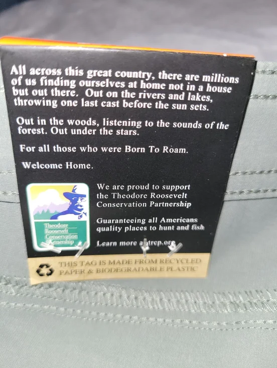 The American Outdoorsman Mens Size 34 Nylon Hiking Trail Shorts UPF 50 Stretch - Picture 13 of 15